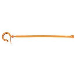  Hang Tie Hook Large Locking 11.8" Nylon Orange - 10113