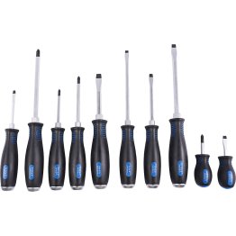  Screwdriver Phillips and Slotted Anti Slip Set 10Pc - DY81100330