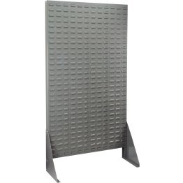 Akro-Mils® Louvered Floor Rack, Single-Sided, Gray, 36-3/16" x 13-1/2" x 66-3/8" - 1388260