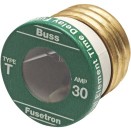  Type T Plug Fuse 2-Element Edison Base 30A - 25334