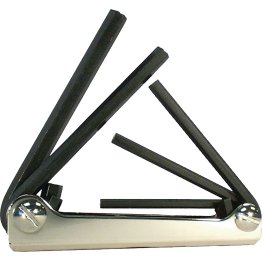Eklind® Hex Key Set, Fold-Up, Straight Hex, 5pc - 83035
