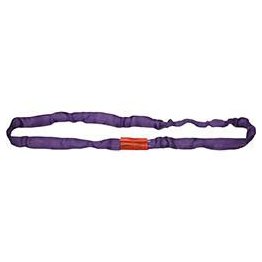 LiftAll® Tuflex Roundsling, Polyester, Purple, 7' Length - 1415831