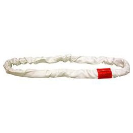 LiftAll® Tuflex Roundsling, Polyester, White, 6' Length - 1415921