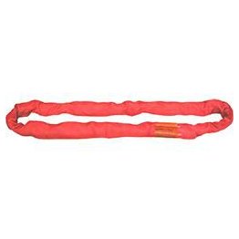 LiftAll® Tuflex Roundsling, Polyester, Red, 6' Length - 1415903