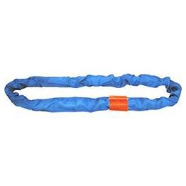 LiftAll® Tuflex Roundsling, Polyester, Blue, 5' Length - 1415937