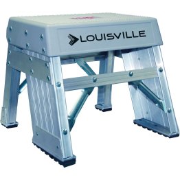 Louisville Ladder 13" Aluminum Stepladder, 300 lbs., Type IA - 1329351