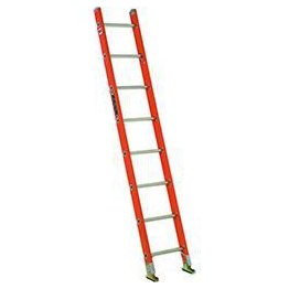 Louisville Ladder 14' Fiberglass Fixed Ladder, 300 lbs., Type IA - 1329439