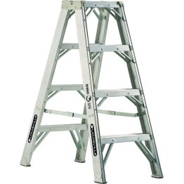 Louisville Ladder 4' Aluminum Stepladder, 375 lbs., Type IAA - 1329721