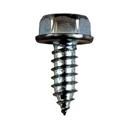  Phillips Indented Hex Head License Plate Screw - 1482636