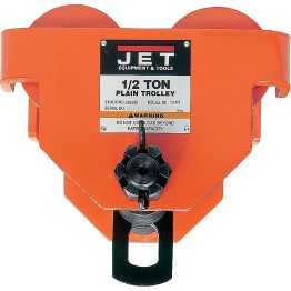 Jet® H.D.Plain Trolley,1-1/2Ton Cpcty - ZZ24160H25