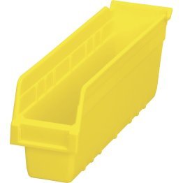 Akro-Mils® ShelfMax™ Bin, Yellow, 17-5/8" x 4-1/8" x 6" - 1387955