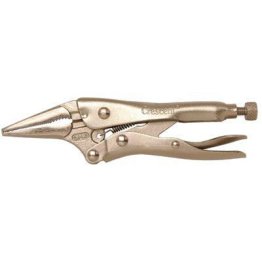 Crescent® 9" Long Nose Locking Plier With Wire Cutter Card - 1281144