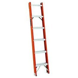 Louisville Ladder 6' Fiberglass Shelf Ladder - 1329616