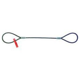 LiftAll® Permaloc™ Wire Rope Sling, Steel, 3' Length - 1416462