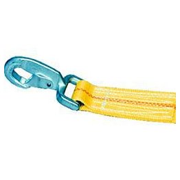 LiftAll® LoadHugger™ Web Tiedown, with Ratchet, Yellow, 27' Length - 1417254