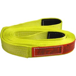 LiftAll® Tow-All Web Tow Strap, Yellow, 20' Length - 1417450