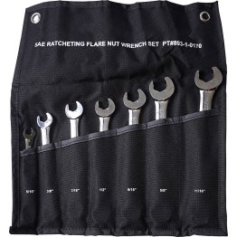  7Pc SAE Flare Nut Wrench Set - DY89310170