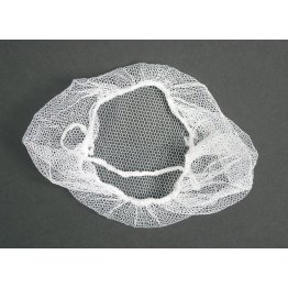  White Nylon Beard Cover, 1/16" Honeycomb - 1343724