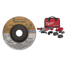  Milwaukee® M18 FUEL™ 4-1/2" / 5" Braking Grinder Kit with 4-1/2" Tuff- - 1632847