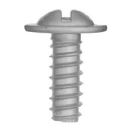  Slotted Round Washer Head License Plate Screw - P62973