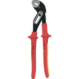Knipex Insulated Cutter, Self-Gripping Plier, 10" - 27874
