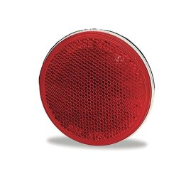 Grote® Round Stick-On Reflector Red 3" - 1322473