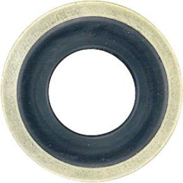  Steel Drain Plug Gasket with Rubber Seal 1" - 1502576