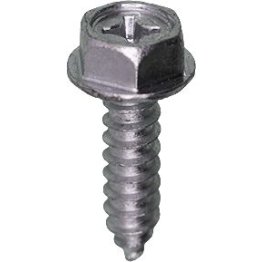  Phillips Hex Washer Head Lincense Plate Screw - 1636339