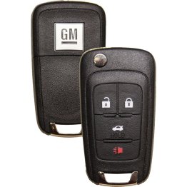  GM Logo PEPS Key 4 Button - 1523391