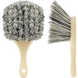S.M. Arnold Wheel and Body Brush - Salt and Pepper - 1633788