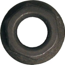  Hex Flange Spinlock Nut Steel 3/8-24 - 84764