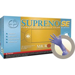 Supreno® SE Powder Free Nitrile Gloves, Large, Blue - 1390951