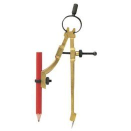 General Tools Pencil Compass Divider& Scriber W/Pencil - 1282578