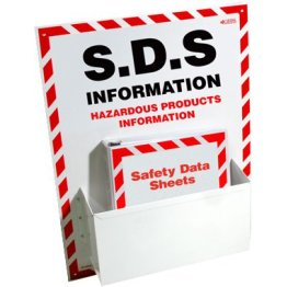 GHS Safety SDS Single Station w/ 1 Binder 18" x 24" - 1403161