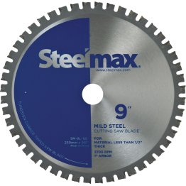 Steelmax® 9" Carbide-Tipped Circular Saw Blade - 50872
