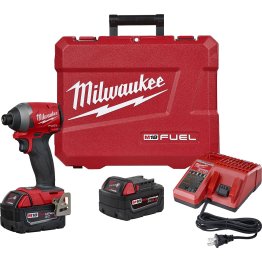 Milwaukee® M18™ FUEL™ 1/4" Hex Impact Driver Kit - 1632696