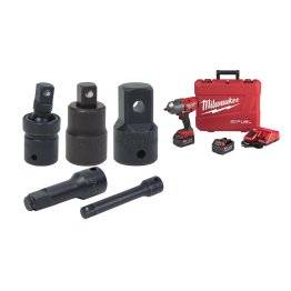  Milwaukee® M18 FUEL™ 1/2" High Torque Impact Wrench Kit with 1/2" Dr. - 1632868