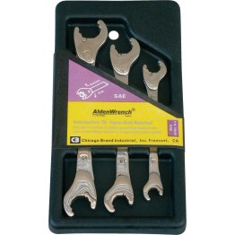 Alden Wrench, Ratcheting Combination, 3pc Set - 10993