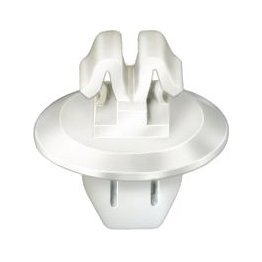  Hood and Front/Rear Side Molding Clip Nylon White - 1224069