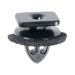  Rocker Panel Garnish Molding Clip Nylon Black - 1224074