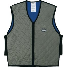 Chill-Its® 6665 XL Gray Evaporative Cooling Vest - 1284924