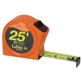 Lufkin® 1/2"X12' Hi-Viz Orange Power Tape - 1282132