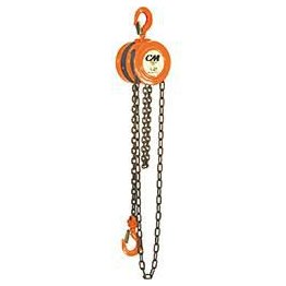 CM® Series 622 Hand Chain Hoist, 1 Ton, 10' Lift - 1429822