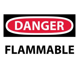  Danger FLAMMABLE Sign - 1441630