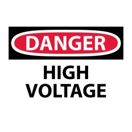  Danger HIGH VOLTAGE Sign - 1441642