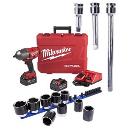  Milwaukee® M18 FUEL™ 1/2" High Torque Impact Wrench Kit w/ Cross-Over - 1633968
