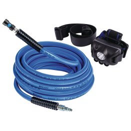  3/8" Airhose w/ Standard Industrial Safety Coupler with Vision Pro Hea - 1635660