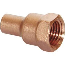  Copper Sweat Fitting Adapter Female 3/8-18 Fitting - 87955