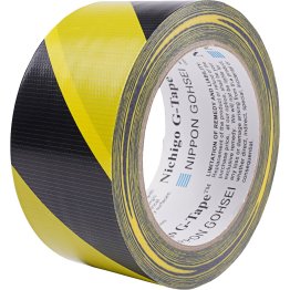  2" X 82' No-Res Yellow/Black G-Grip Hazard Tape - DY22030010