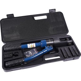 Hand Hydraulic Cable Crimper Set With Dies And Case - DY89310650